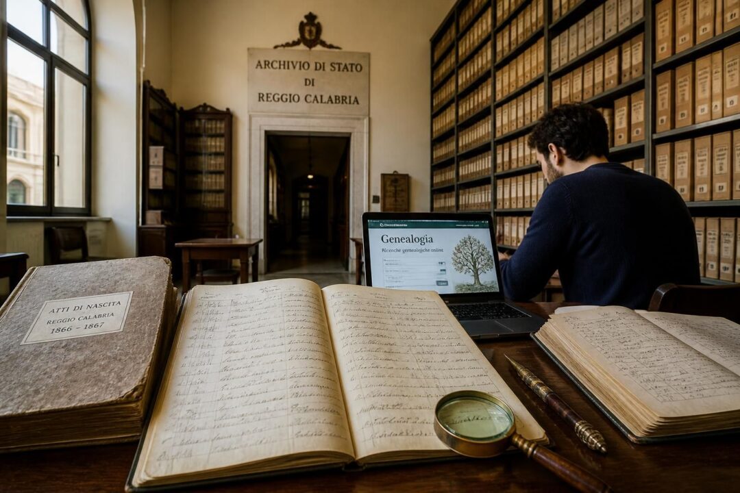 scopri le fonti genealogiche a reggio calabria, inclusi l'archivio di stato, i registri storici e le risorse per ricerche online per tracciare le tue origini familiari.